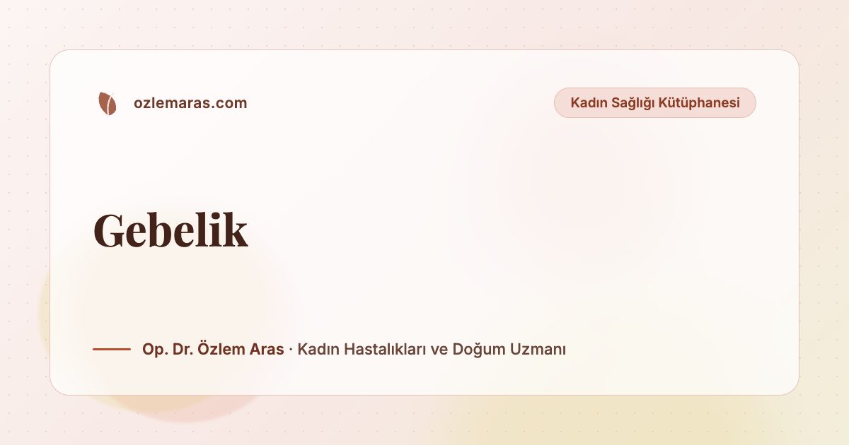 Gebelik