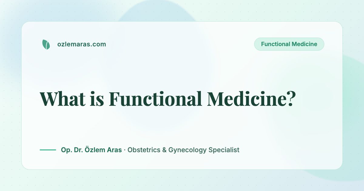 What is Functional Medicine?